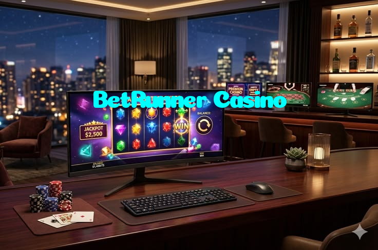 BetRunner Casino casino presented on mobile device in Pakistan with slots and live games